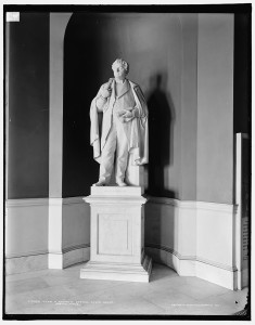 John A. Andrew statue, State House, Boston, Mass. (between 1900 and 1906; LOC: http://www.loc.gov/item/det1994009464/PP/)