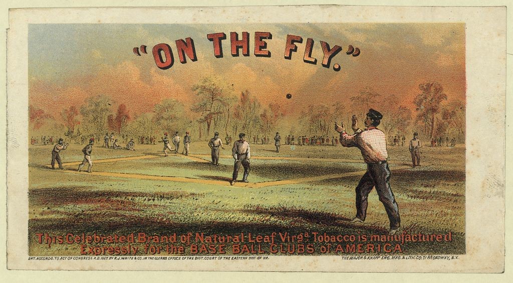 "On the fly" / The Major & Knapp Eng. Mfg. & Lith. Co., 71 Broadway, N.Y. (c.1867; LOC: http://www.loc.gov/item/94514611/)