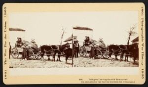 Refugees leaving the old homestead (LOC:http://www.loc.gov/item/2011660065/)