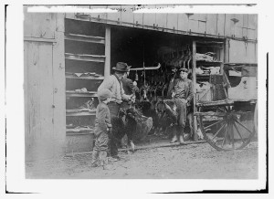 Buying Thanksgiving turkey (between ca. 1910 and ca. 1915; LOC: http://www.loc.gov/item/ggb2005011259/)