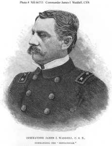 Commander James Iredell Waddell, CSN (US Navy: http://www.history.navy.mil/our-collections/photography/us-people/w/waddell-james-iredell/nh-66711.html)