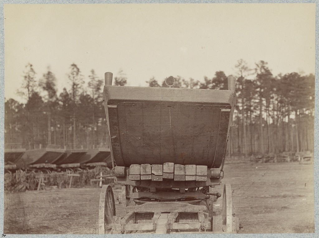 Pontoon wagon and boat, 50th New York Engineers, Rappahannock Station, Va., March, 1864 (LOC: http://www.loc.gov/item/2012649812/)