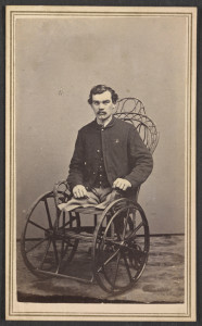 Michael Dunn, Raymond, Potter Co., Penna. / Photographed by Hope, successor to M.H. Kimball, 477 Broadway, New York. (1864 or after; LOC: https://www.loc.gov/item/2015649856/)