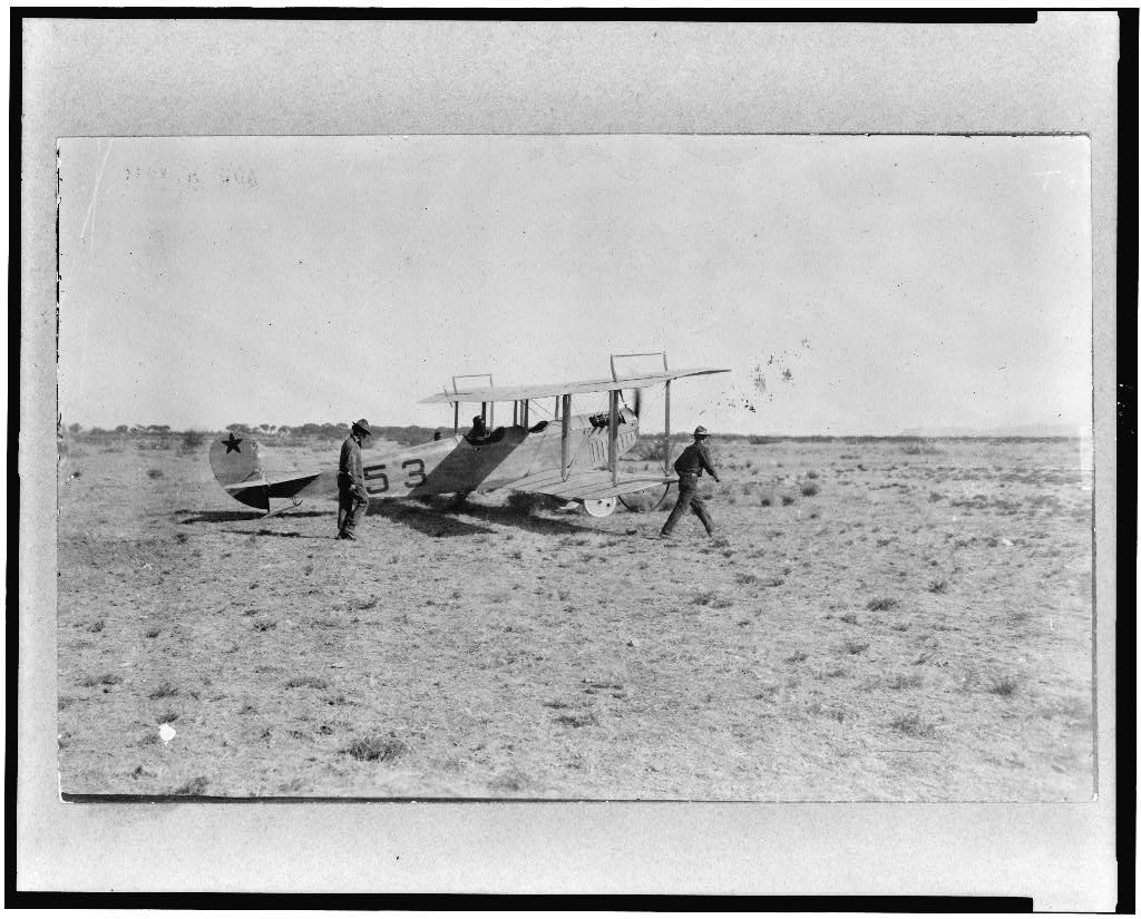 Lieut. C.G. Chapman preparing for a scouting expedition at Casas Grandes, Mexico--Mexican-U.S. campaign after Villa, 1916 (LOC: https://www.loc.gov/item/95511629/)