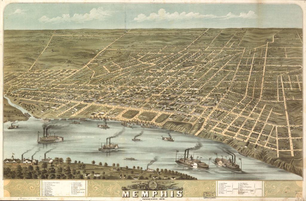 Memphis 1870 (LOC: https://www.loc.gov/item/73694530/)