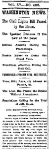 NY Times April 10, 1866