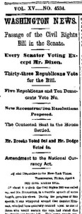 NY Times April 7, 1866