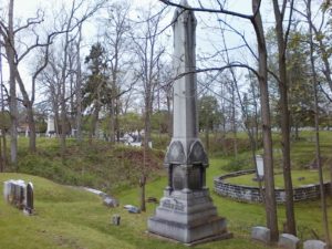 Johnson column - Restvale Cemetery May 15, 2016