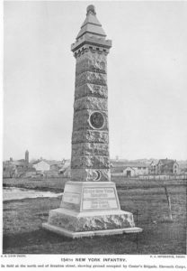 154th Regiment Monument at Gettysburg (http://dmna.ny.gov/historic/reghist/civil/infantry/154thInf/154thInfMonument.htm)