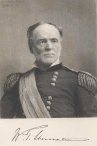 General Sherman's portrait in 1889 book