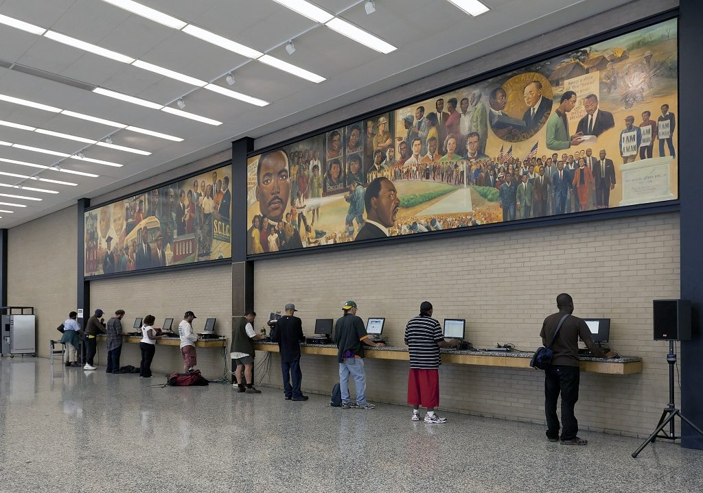 The Martin Luther King, Jr. Memorial Library, Washington, D.C. (by Carol M. Highsmith; LOC: https://www.loc.gov/item/2012630217/)