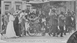 wheelchairandConfederates NY Times 6-17-1917 (NY Times June 17, 1917; LOC: https://www.loc.gov/resource/sn78004456/1917-06-17/ed-1/?q=new%20york%20times%20june%2017,%201917&st=gallery Image 6)