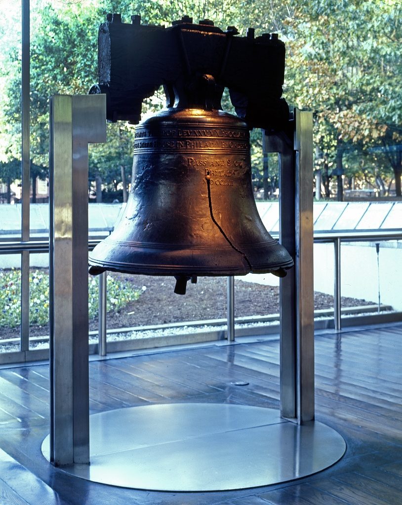 The Liberty Bell, Philadelphia, Pennsylvania (by Carol M. Highsmith; LOC: https://www.loc.gov/item/2011636175/)