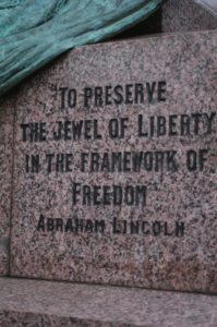 Lincoln Edinburgh statue (http://www.asjournal.org/60-2016/lincoln-scotland-gift-gilded-age/)