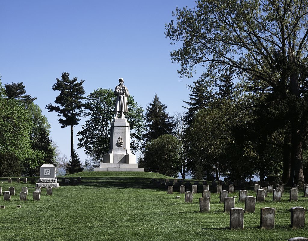 Private soldier monument, Antietam Battlefield, near Sharpsburg, Maryland (by Carol M. Highsmith, LOC: https://www.loc.gov/item/2011630686/)