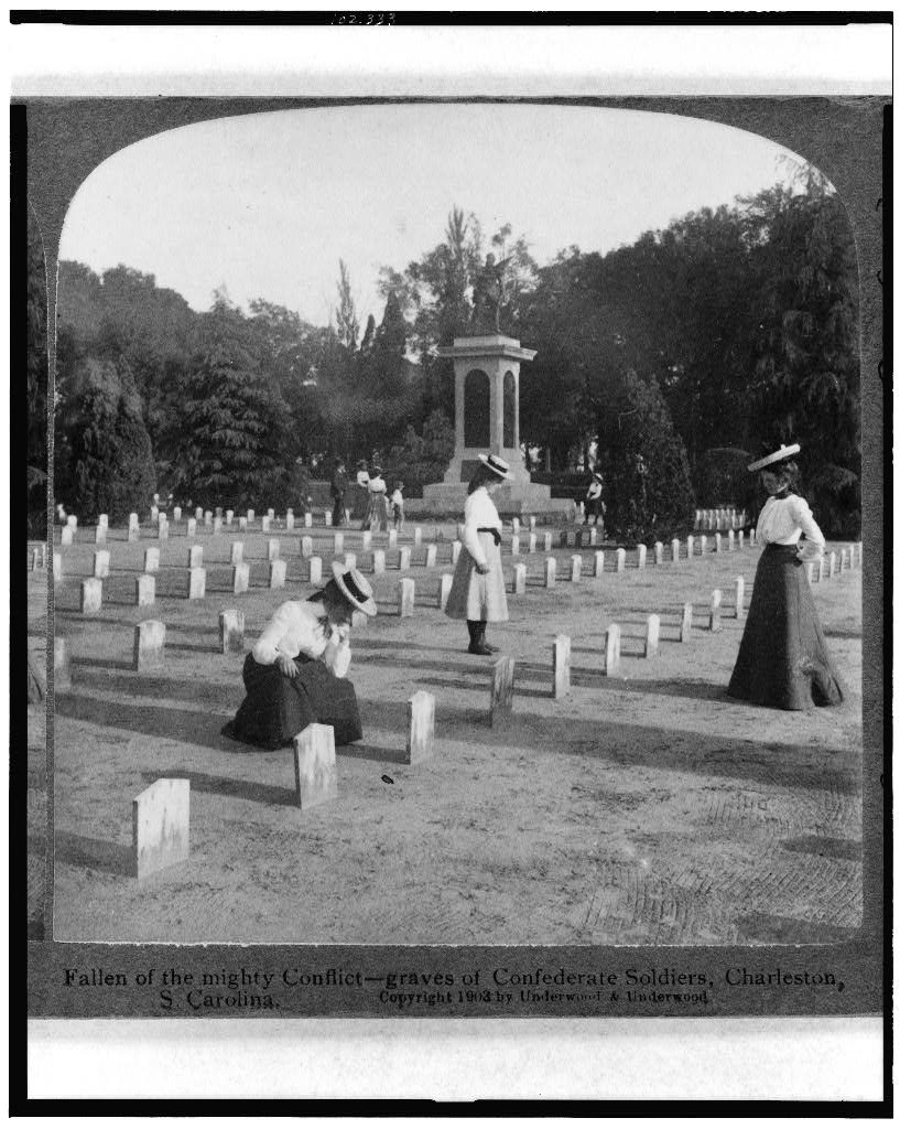 Fallen of the mighty conflict--graves of Confederate soldiers, Charleston, S. Carolina (1903; LOC: https://www.loc.gov/item/91705340/)