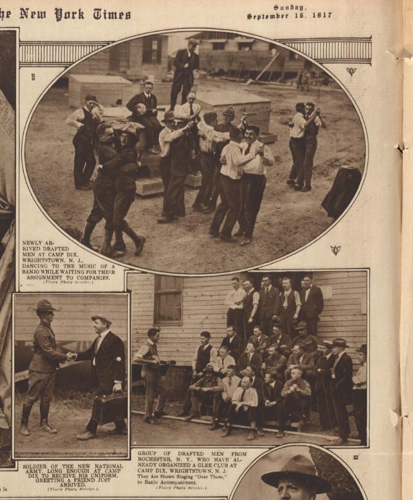 NYT 9-16-1917 glee club LOC: https://www.loc.gov/resource/sn78004456/1917-09-16/ed-1/?q=september+16+1917&st=gallery)