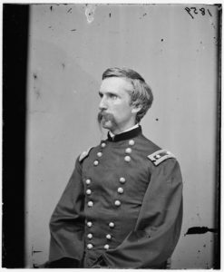 Portrait of Maj. Gen. (as of Mar. 29, 1865) Joshua L. Chamberlain, officer of the Federal Army (1865; LOC: https://www.loc.gov/item/cwp2003000297/PP/)