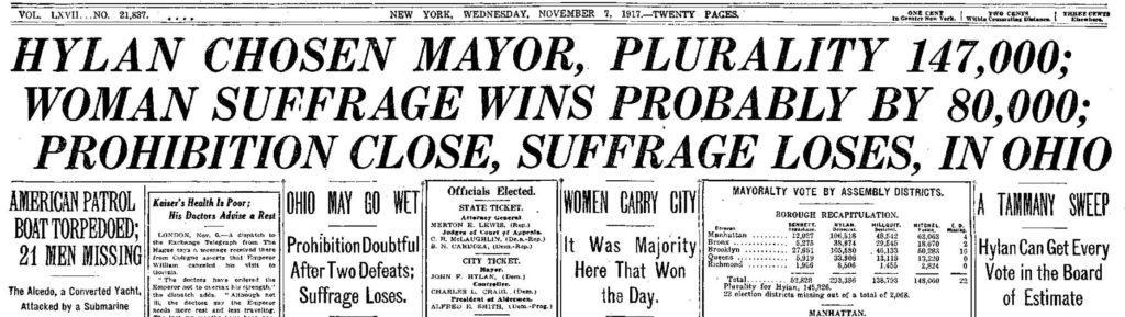 NY Times 11-7-1917