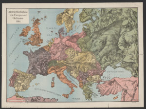 Momentaufnahme von Europa und Halbasien 1914 / W. Kaspar fec. (Hamburg : Lith. Druck u. Verlag von Graht & Kaspar, Hamburg 6. 1. 7788, [1915?]; LOC: https://www.loc.gov/item/2014648402/)