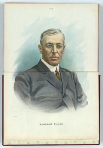 Woodrow Wilson / Keppler. ( Illus. in: Puck, v. 72, no. 1847 (1912 July 24), centerfold.; LOC: https://www.loc.gov/item/2011649367/)