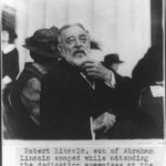 Robert Todd Lincoln, 1843-1926 ("Half-length portrait in old age. Son of Abraham Lincoln, while attending the dedication exercises at the Lincoln Memorial, May 30, 1922." LOC: https://www.loc.gov/item/2002695726/)