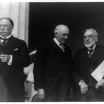 William Howard Taft, Warren G. Harding, and Robert Todd Lincoln, standing, left to right (http://www.loc.gov/pictures/item/89708459/)