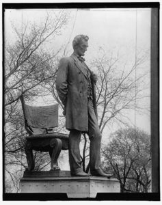 Lincoln statue, bronze (LOC: https://www.loc.gov/item/2016817228/)