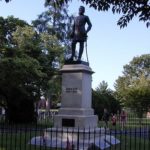 "Stonewall" Jackson statue by Edward Valentine in Jackson Memorial Cemetary, Lexington, Va. (2002; https://en.wikipedia.org/wiki/File:JacksonMemorial.jpg)
