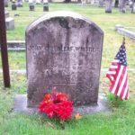 Grave of American poet John Greenleaf Whittier in the Union Cemetery, Amesbury, MA. (October 2009; https://commons.wikimedia.org/wiki/File:Whittier_John_Greenleaf_grave.jpg)