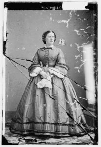 Harriet Lane Johnston (between 1855 and 1865; LOC: https://www.loc.gov/item/2017896608/)