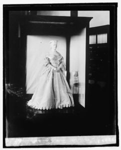 Harriet Lane Johnston [inaugural dress from First Ladies Collection, 9/3/24] (LOC: https://www.loc.gov/item/2016838342/)