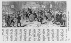 Famous Whiskey Insurrection in Pennsylvania (1794; LOC: https://www.loc.gov/item/2002697745/)