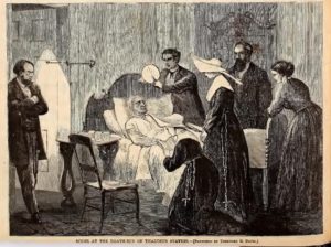 ts deathbed (HW 8-29-1868 p548 https://archive.org/details/harpersweeklyv12bonn)