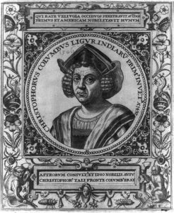 Christopher Columbus (1595; LOC: https://www.loc.gov/item/2003680403/)