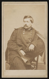 [Major General George B. McClellan in uniform] / Cartes de visite by Silsbee, Case & Co., photographic artists ; Case & Getchell from Dec. 3, 1862. (LOC: https://www.loc.gov/item/2016649613/)