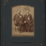 Two unidentified Civil War veterans] / C.W. Borah, photographer, S.W. corner High & Town Streets, Columbus, Ohio (between 1880 and 1910; LOC: https://www.loc.gov/item/2017660606/)