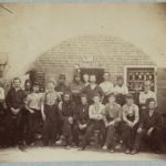 Federal prisoners captured at battle of Bull Run, Castle Pinkney [i.e. Pinckney], Charleston, S.C., August 1861 (photographed 1861, [printed between 1880 and 1889] )